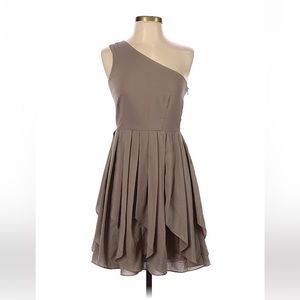 TCEC One Shoulder Cocktail Dress